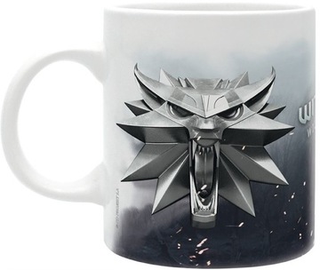 Керамическая кружка The Witcher The Witcher Geralt 320 мл - Подарочная оригинальная коробка