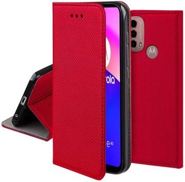 Etui do MOTOROLA MOTO E40 E20 E30 S-MAGNET + SZKŁO