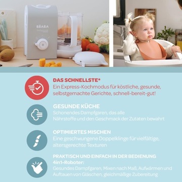 Многофункциональное устройство BABYCOOK EXPRESS BEABA ШАНС!