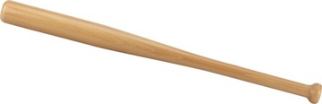 Kij baseballowy bejsbolowy drewniany AVENTO 68cm / 27cali