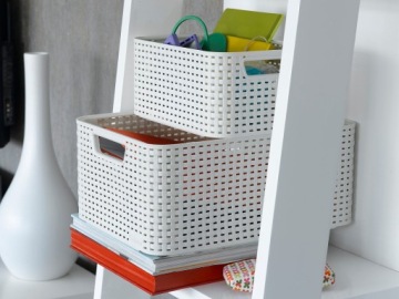 Корзина, ящик Rattan Style L CURVER