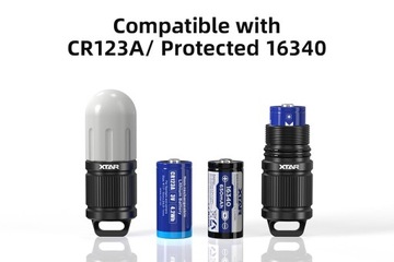 Latarka nurkowa XTAR SD1 LED Red, Green, Blue, White