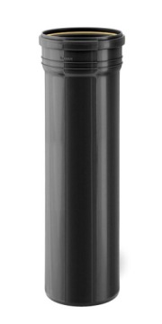 Króciec Ø160 x 500 UV - grafit