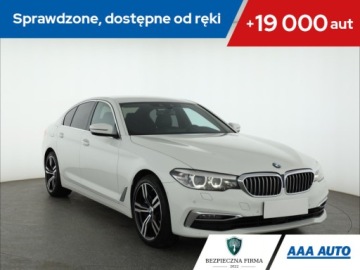BMW Seria 5 G30-G31 Limuzyna 540i 340KM 2019 BMW 5 540i xDrive, Salon Polska, 4X4, Automat