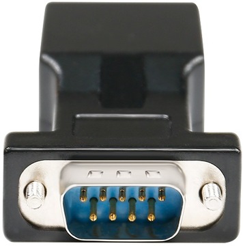 ПЕРЕХОДНЫЙ ПОРТ DB9 RS232 НА RJ45 ПРЕОБРАЗОВАТЕЛЬ ПРЕОБРАЗОВАТЕЛЯ НА ВИТУЮ ПАРУ