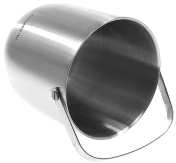 БОЛЬШОЕ ВЕДРО-ХОЛОДИЛЬНИК С ЩИПЦАМИ ORIS 2,8 Л СЕРЕБРЯНЫЙ ПРЕДЛОЖЕНИЕ KONIGH