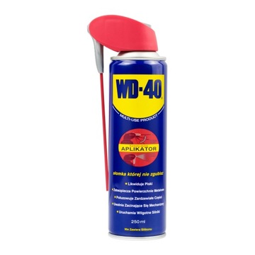 WD40 240ml z Aplikatorem Odrdzewiacz Smar Preparat wielofunkcyjny