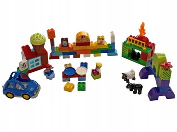 LEGO Duplo Mix Оригинальные блоки, фигурки животных, транспортные средства 1 кг 1 кг