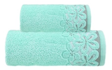 GRENO 2 Ręczniki BELLA MIĘTOWY 50x90 i 70x140