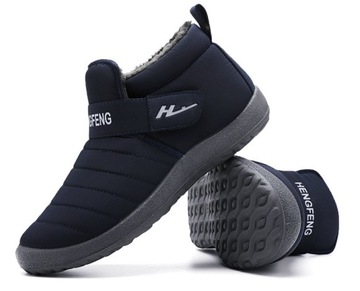 Buty ŚNIEGOWCE MĘSKIE ZIMA OBUWIE OCIEPLANE BUTY ZIMOWE