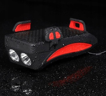 ЛАМПА ВЕЛОСИПЕДНАЯ ЛАМПА ДЕРЖАТЕЛЬ ДЛЯ ТЕЛЕФОНА РОГ