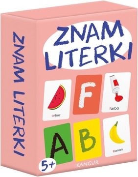 Znam Literki Mini KARTY EDUKACJNE