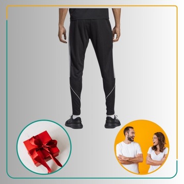 Adidas spodnie męskie sportowe treningowe Tiro 23 Czarne roz.XL