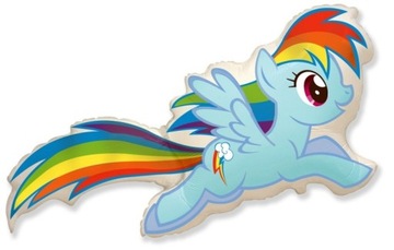 Balon Foliowy Kucyk Little Pony Rainbow Dash 61cm