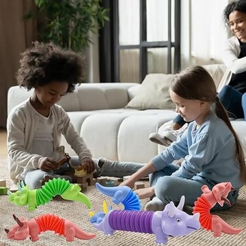 GĄSIENICA SENSORYCZNA ANTYSTRESOWA POP TUBE LED