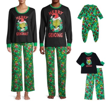 Świąteczne The Grinch Kostium Dzieci Stroje 6-7T