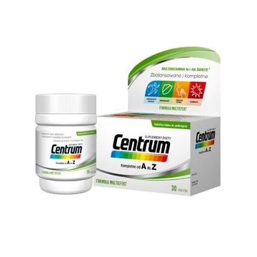 Centrum kompletne od A do Z witaminy i minerały 30 tabletek