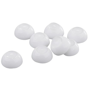4 pary półokrągłych, pustych oczu lalki 16 mm, tęczówka 9 mm