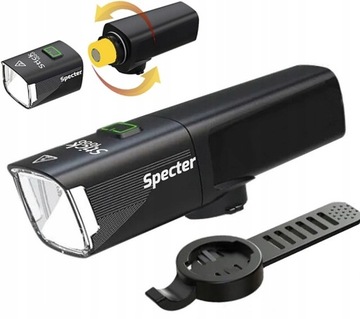 Lampka Specter Stick1000 WYMIENNY AKUMULATOR 18650