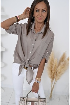 ДЫШАЩАЯ ХЛОПКОВАЯ РУБАШКА ОВЕРСАЙЗ ЛЕЙЛА! WZ.3