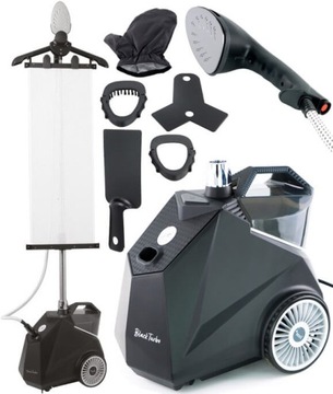 Steamer parowiec prasowacz wysokociśnieniowy do ubrań TEXI BLACK TURBO