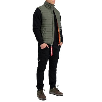 Bezrękawnik Kamizelka pikowana Alpha Industries Puffer Vest ULW Zielona XL