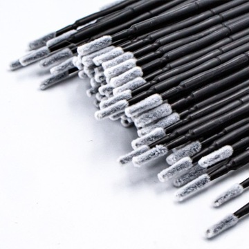 Бархатные микрощеточки для ресниц 1мм Черные