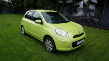 Nissan Micra IV Hatchback 5d 1.2 80KM 2011 Nissan Micra zarejestrowany, ubezpieczony., zdjęcie 2