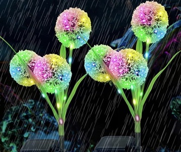 Одуванчик светодиодный Одуванчик СОЛНЕЧНАЯ ЛАМПА УКРАШЕНИЕ САДА 2 ШТ.