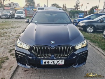 BMW X6 G06 2022 BMW X6 3.0D 340KM Salon Pl. M pakiet F.Vat 23 3.0 Diesel 340KM, zdjęcie 5