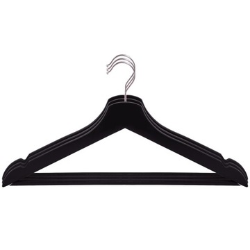 НАБОР ДЕРЕВЯННЫХ ВЕШАЛОК ДЛЯ ОДЕЖДЫ x3 ШКАФ ДЛЯ ПРИХОЖЕЙ