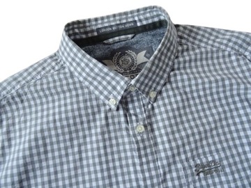 SUPERDRY KOSZULA LONDON BUTTON DOWN LOGO L