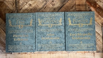 Amber Zestaw Atlas i Encyklopedia Śródziemia Pierścień Tolkiena Zestaw