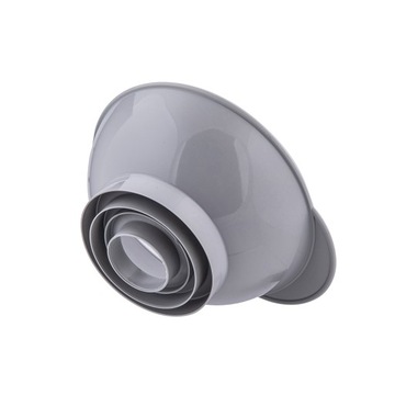 ВОРОНКА ДЛЯ ЗАПОЛНЕНИЯ БАНОК ШАРЫМИ ШАРАМИ, СЕРАЯ