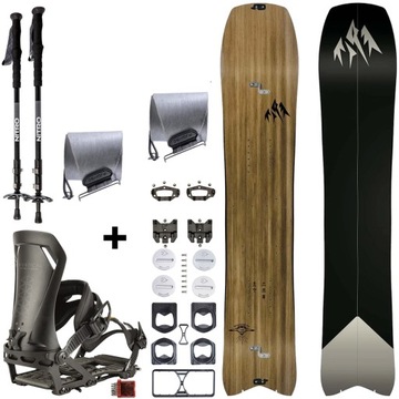 Split JONES Hovercraft 3D 2.0 wiązania pucks poles