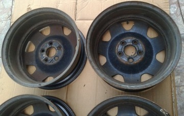 4× DISK OCELOVÝ VOLKSWAGEN OE 7.5" X 17" 5X112 ET 55