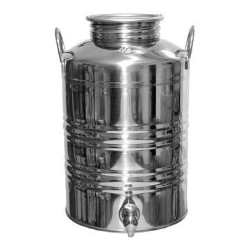 Баррель -диспенсер для полос Barrel Antałek из нержавеющей стали с 12 л.