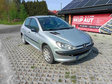 Peugeot 206 Hatchback 1.1 i 60KM 2003 Peugeot 206 Peugeot 206 1.1 b+Lpg 03r