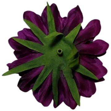 Головка продукта искусственные цветы Красивая цинния DALIA Blue для центральных украшений