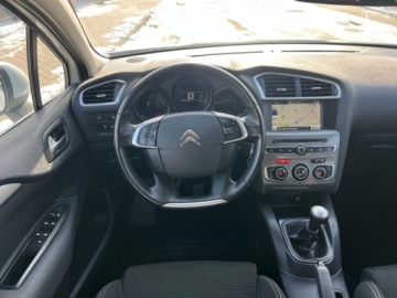 Citroen C4 II Hatchback 5d Facelifting 1.6 BlueHDi 100KM 2016 Citroen C4 Nawigacja GPS Lampy LED Klimatronik Tempomat Serwisowany Gwaran, zdjęcie 9