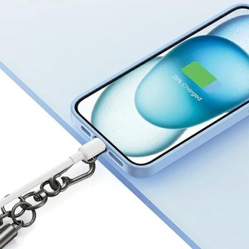 USAMS Универсальный ремешок для телефона 30см синий/синий ZB283GS02 (US-ZB283