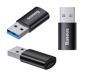 Adapter przejściówka Baseus USB do USB-C OTG 3.1