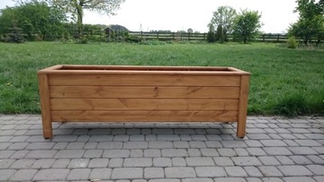 Деревянный ящик, вазон, крышка S 80х50х40