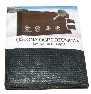 OSŁONA OGRODZENIOWA SIATKA CIENIUJĄCA 1,50m x 10m