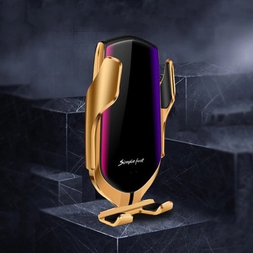 АВТОДЕРЖАТЕЛЬ С QI ЗАРЯДКОЙ 10 Вт для iPhone 12 13 14 15