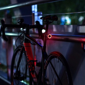 ЗАДНИЙ ФОНАРЬ ВЕЛОСИПЕДА USB LED ВОДОНЕПРОНИЦАЕМЫЙ ДЛЯ ЗАДНЕЙ ЧАСТИ ВЕЛОСИПЕДА ЦВЕТА RGB