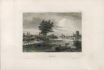 g0085 Breslau. Originaly staloryt z okolo 1860 roku. Bibliogr. Institut.