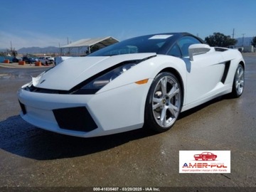 Lamborghini Gallardo 2008 Lamborghini Gallardo 2008 5.0L Spyder 5.0 Benzyna 520KM