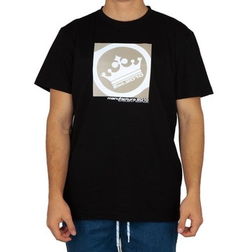 Koszulka Shott Wear EKO Czarna z nadrukami gramatura 200g/m2 streatwear L