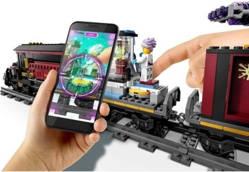 LEGO BLOCKS HIDDEN SIDE ПОЕЗД GHOST EXPRESS 70424